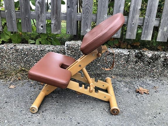 Massagebänk för nacke och rygg