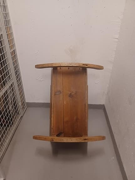 Antik Ek barnsäng barnvagga , 1839