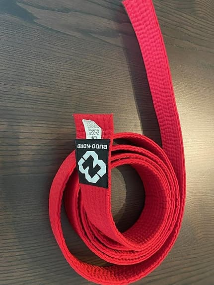 Rött bälte - Budo Nord (240 cm)