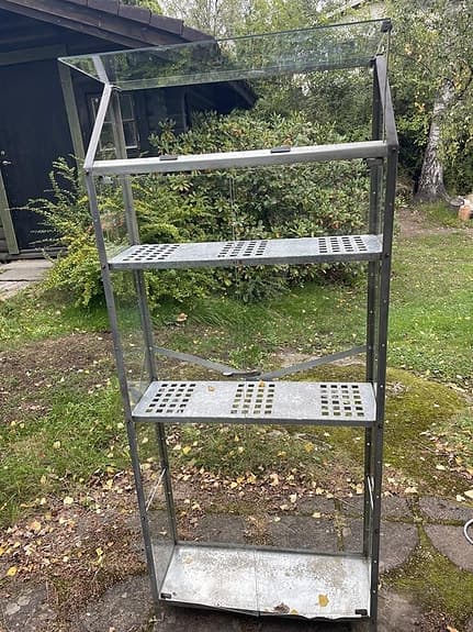 Miniväxthus / Drivhus i glas