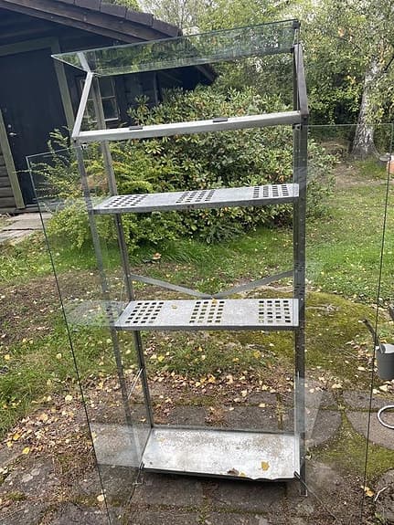 Miniväxthus / Drivhus i glas