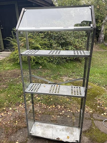 Miniväxthus / Drivhus i glas