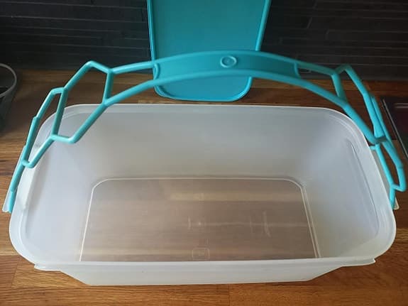 Förvaringslåda från Tupperware 9 liter