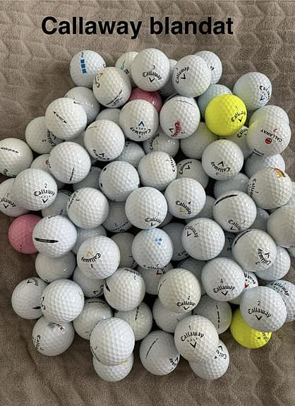 Golfbollar - 40st Callaway blandat Klass A/B