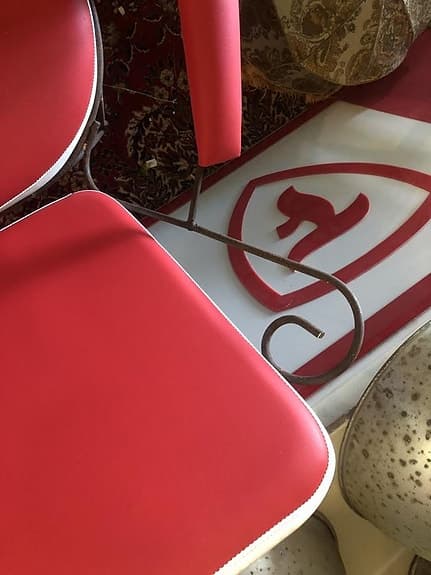 Soffa, Vinylsoffa, 50-tal soffa, Vinyl Diner