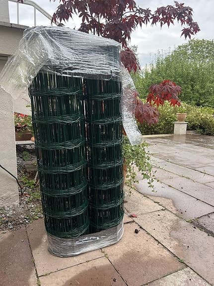 Hortus Trädgårdsstängsel Grön Metall