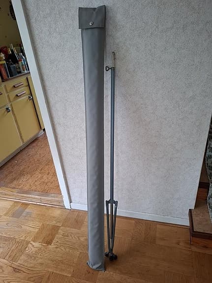 Projektorduk med stativ