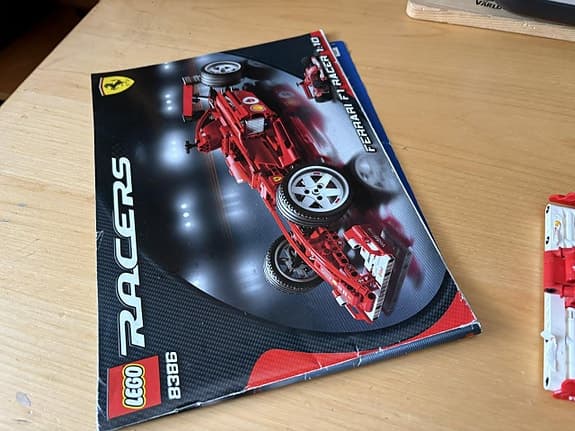 Ferrari Lego bil från 00