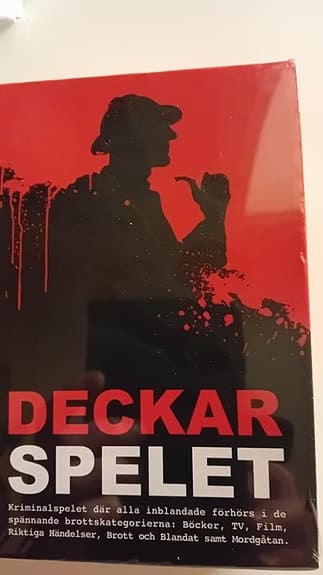 Sällskapsspel Deckarspel