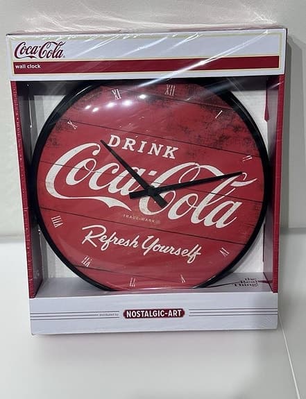Coca-Cola Väggklocka - wall clock - nostalgic art