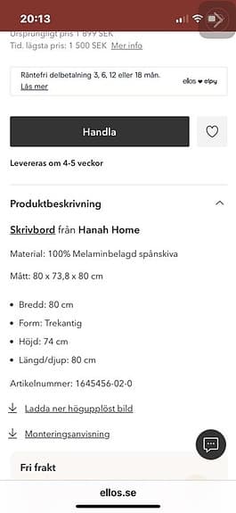 Skrivbord