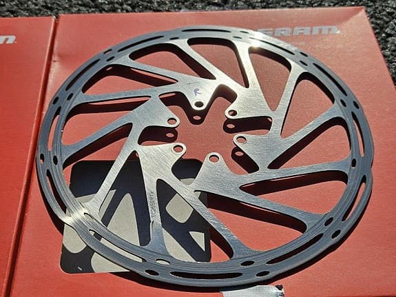 MTB bromsskivor SRAM Centerline 200mm + skivbromsklossar