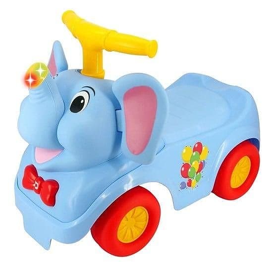 Sparkbil Elefant med olika ljud