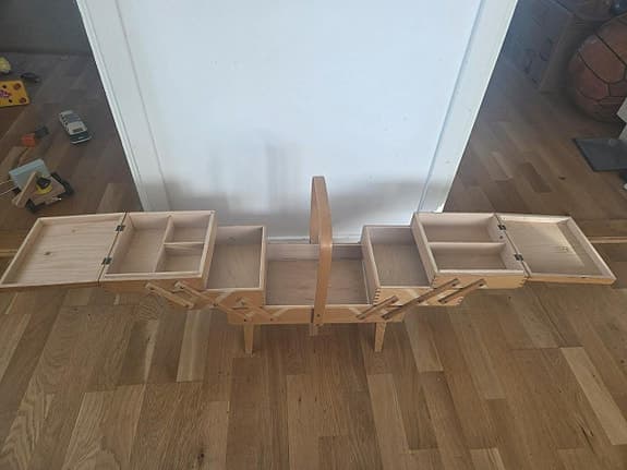 Syskrin, lådor, förvaring