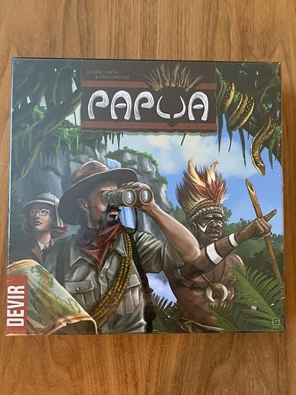 Brädspelet Papua (oöppnat)