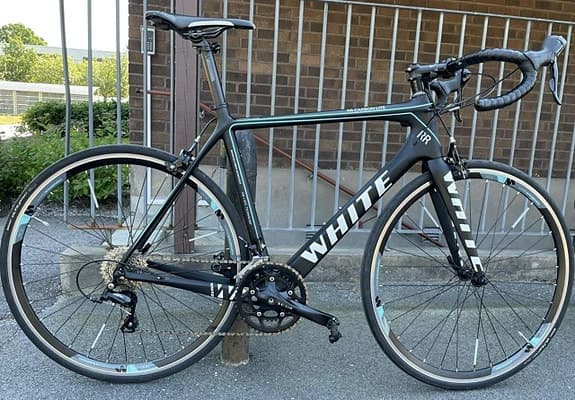 landvägscykel White RR Carbon lite