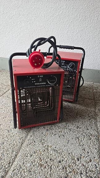 2 st Värmefläkt