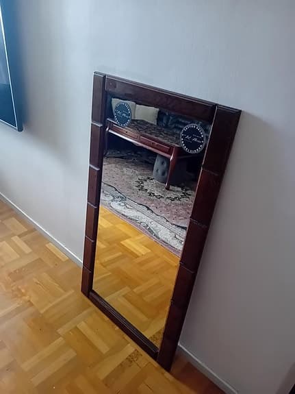 antik spegel  67 . 121 cm