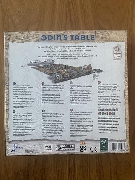 Brädspelet Odins Table (oöppnat)