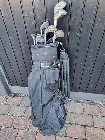 Golfklubbor 11st + golfbag