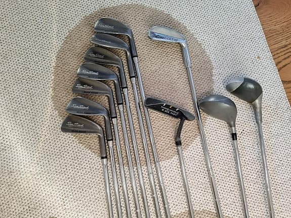 Golfklubbor 11st + golfbag