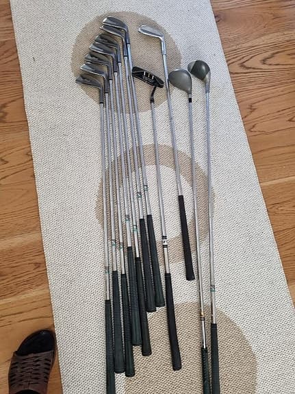 Golfklubbor 11st + golfbag