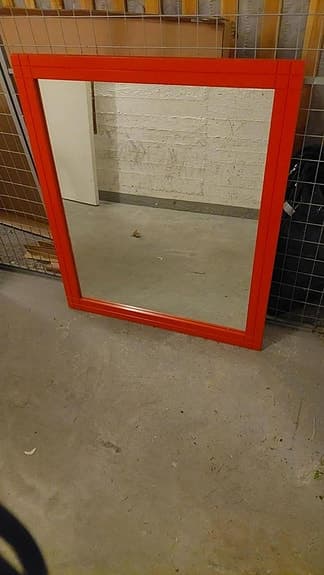 stor 70 tals spegel  100x87