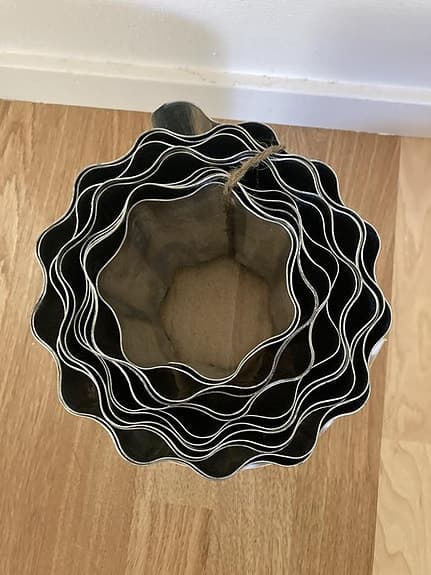 Gräskant galvaniserad