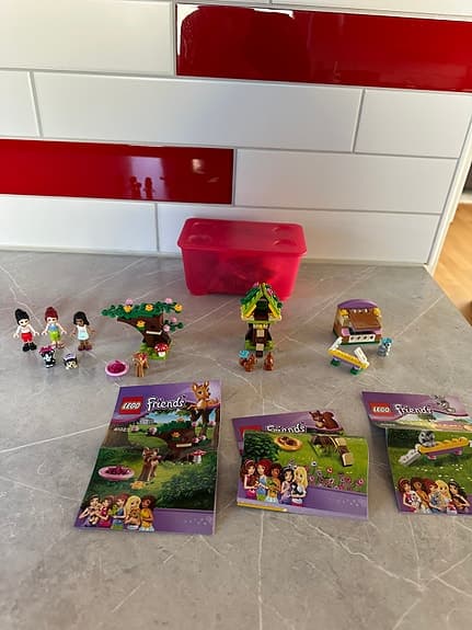 Lego Friends i originalförpackningar