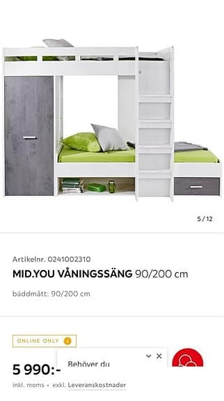våning säng