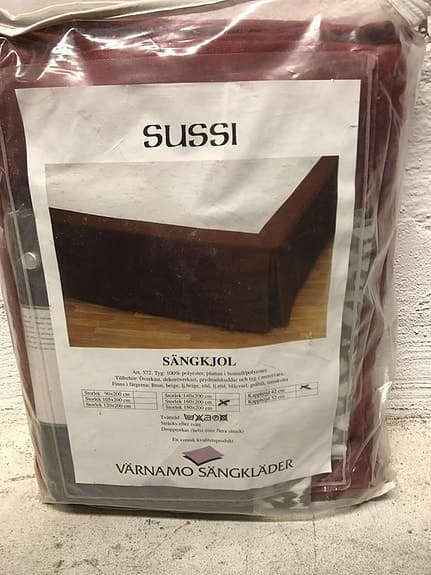Sängkjol i storlek 160x200 Värnamo Sängkläder
