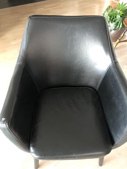 Holger svart karmastol