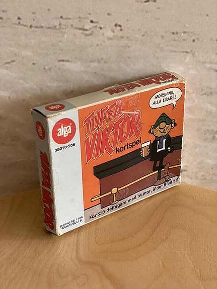 Spelet TUFFA VIKTOR, Alga, Brio, 1986, fint och komplett!
