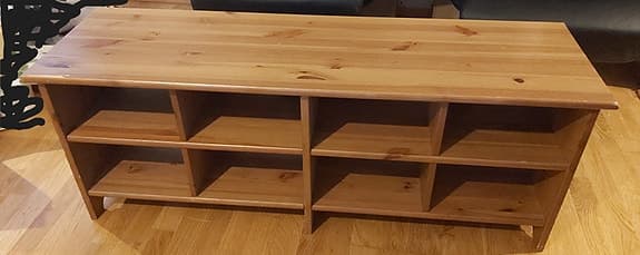 FÖRVARINGS BÄNK STORLEK 36X45X120 CM BRUKSKICK FINT SKICK !!!