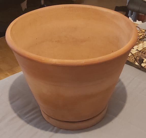 JÄTTESTOR KERAMIK URNA KRUKA  STL 36,5 CM OKEJ FINT SKICK !!!