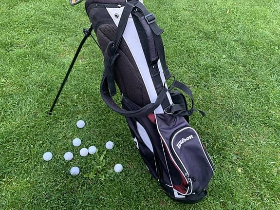 Fint Golfset för nybörjare mm höger.