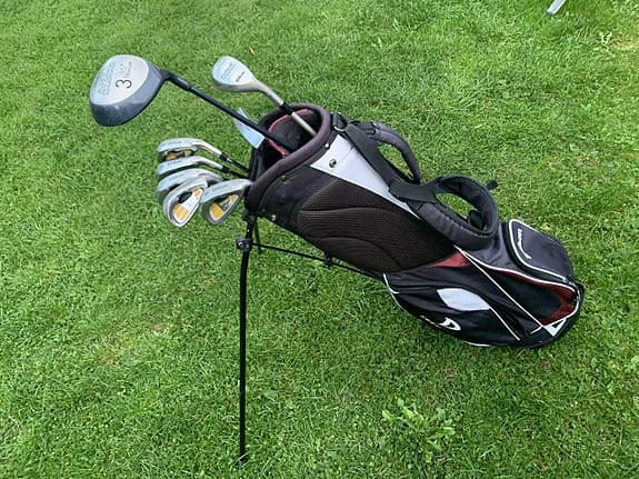 Fint Golfset för nybörjare mm höger.