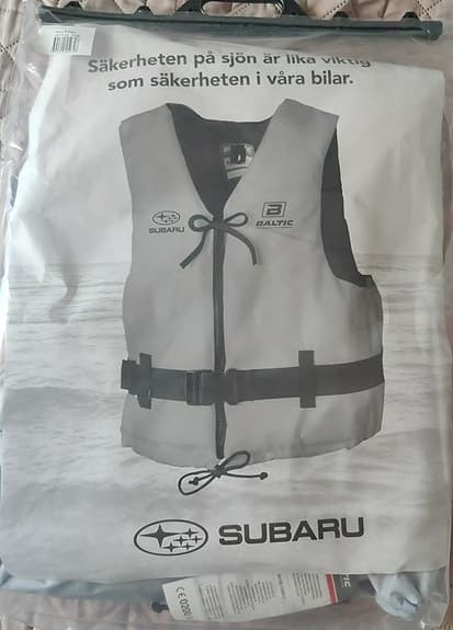 Flytväst Baltic Aqua Subaru Grå (50-70kg),(70-90kg)
