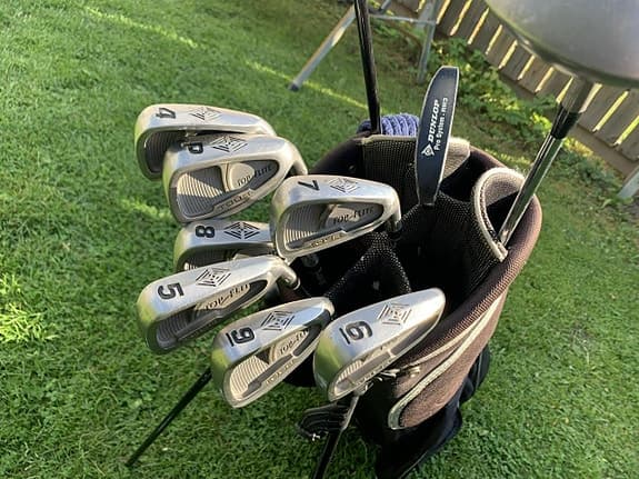 Golfset inkl bag