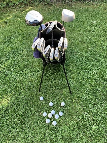 Golfset inkl bag