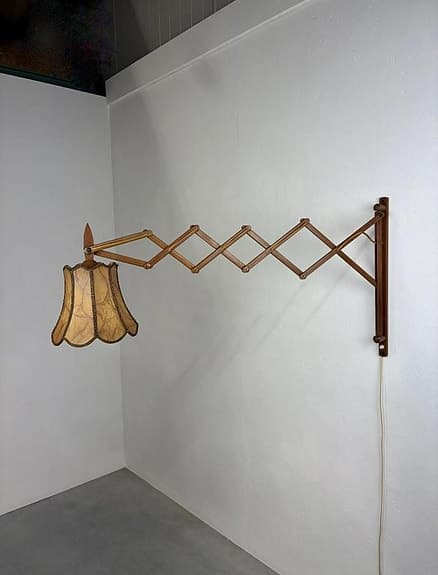 Vintage sax lampa retro stil