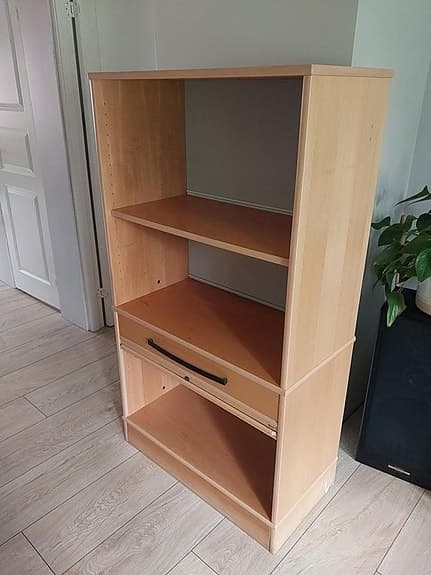 Kinnarps skåp / hylla med lådor