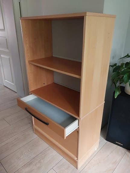 Kinnarps skåp / hylla med lådor