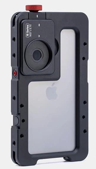 Kamerabur för Iphone 15 pro max + objektiv för foto
