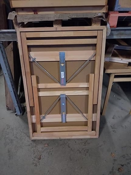 Hopfällbara bord 1800x800 mm