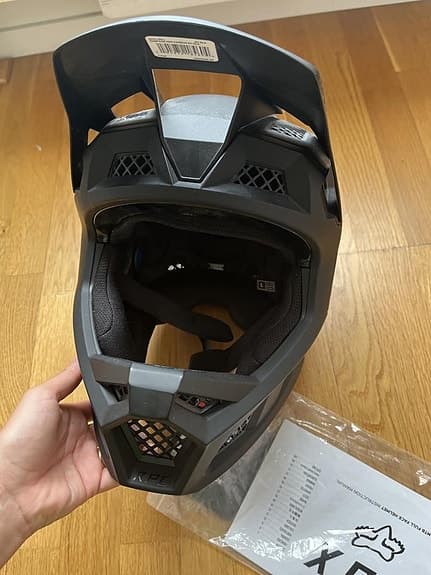 Fox Rampage Pro Carbon Mt Blk helmet
