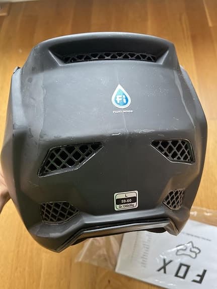 Fox Rampage Pro Carbon Mt Blk helmet