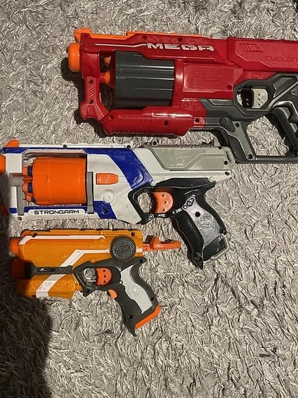 Nerf Guns - 3 stycken
