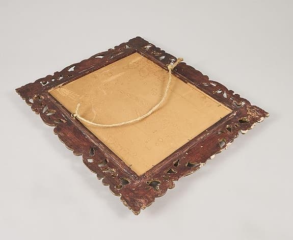 Spegel med guldram rokokostil