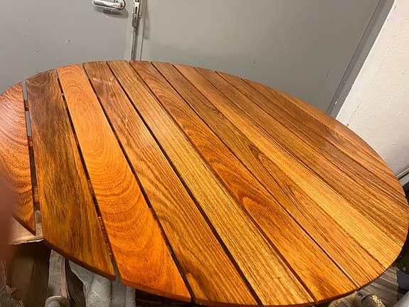 Grythyttans utegrupp teak ny renoverad